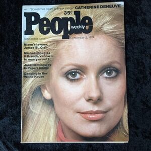 People Magazine September 1974 Catherine Deneuve
